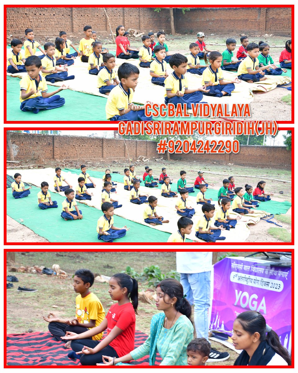 BipinKumarray's tweet image. Vle- Bipin Kumar Ray
CSC Id- 373782930013
Block- Giridih
Dist- Giridih
State- Jharkhand

#moayush
#CSCegov 
#CSCSPV_Health
#CSCPeYoga 
#myyogamypose