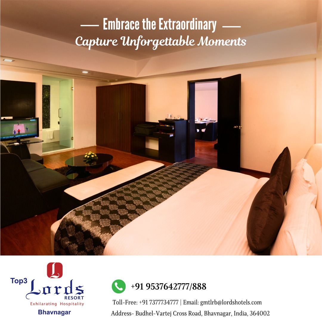 Discover the unforgettable. Book your stay now and create memories that will last a lifetime.

#LordsHotels #LordsResorts #bhavnagar #tourism #hotelstay #rooms #travel #tourist #staycation #Holidays #perfectdestination #comfortstay #welcomemonsoonwithlords