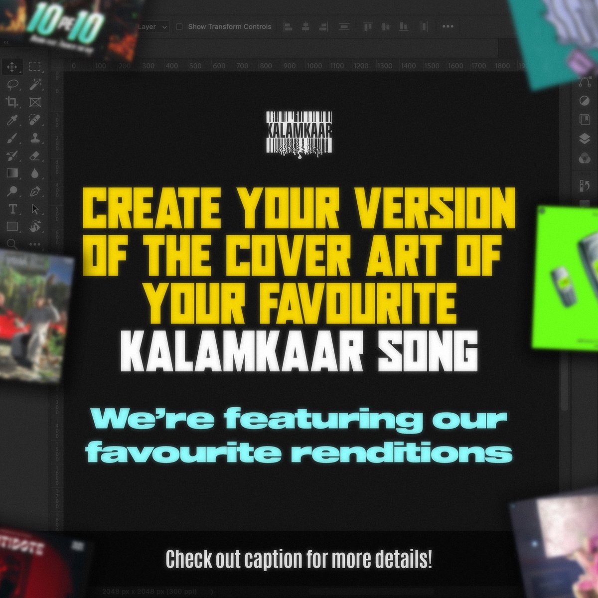 This is your opportunity to leave a lasting impression on Kalamkaar👊🏼 Follow these steps: 1️⃣ Create your artwork masterpiece. 2️⃣ Share it on Instagram as a post using the hashtags #WorldMusicDay & #KalamkaarMusic 3️⃣ Tag us @KalamkaarMusic in your post #WorldMusicDay #Kalamkaar