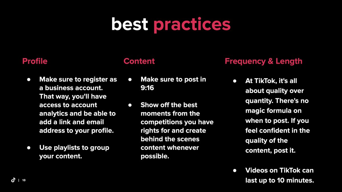 We got some great tips and insights from TikTok at #TORL2023.

Here are some of the key takeaways 👇

#Digisport | #SportsMarketing | #SportsBiz