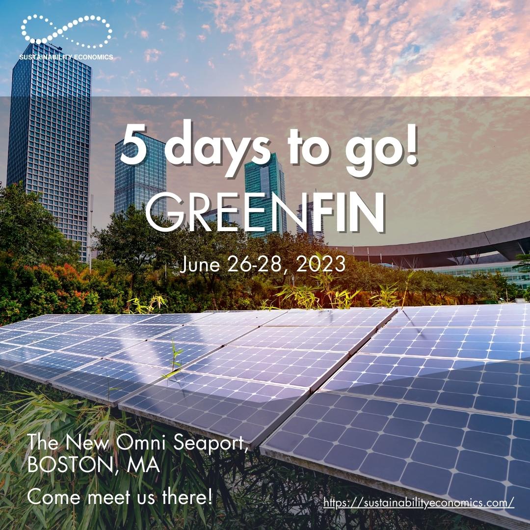 Future of climate financing is here. Join us at the GreenFin summit and explore our solutions to achieve Net-Zero using technology @GreenBiz 
#greenfin23 #boston  #netzero  #greenbonds  #economicsustainability #climateactionnow  #SustainableFinance