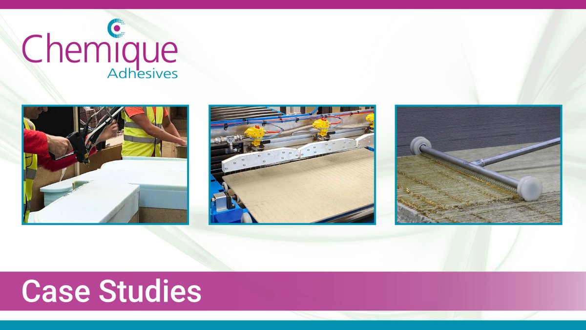 We pride ourselves on being able to provide advanced solutions to suit any adhesive and application requirement....but don’t just take our word for it! 😊 – read some of our latest case studies here 👇
 
 bit.ly/38x0Nph
 
#adhesives #ukmfg #casestudies