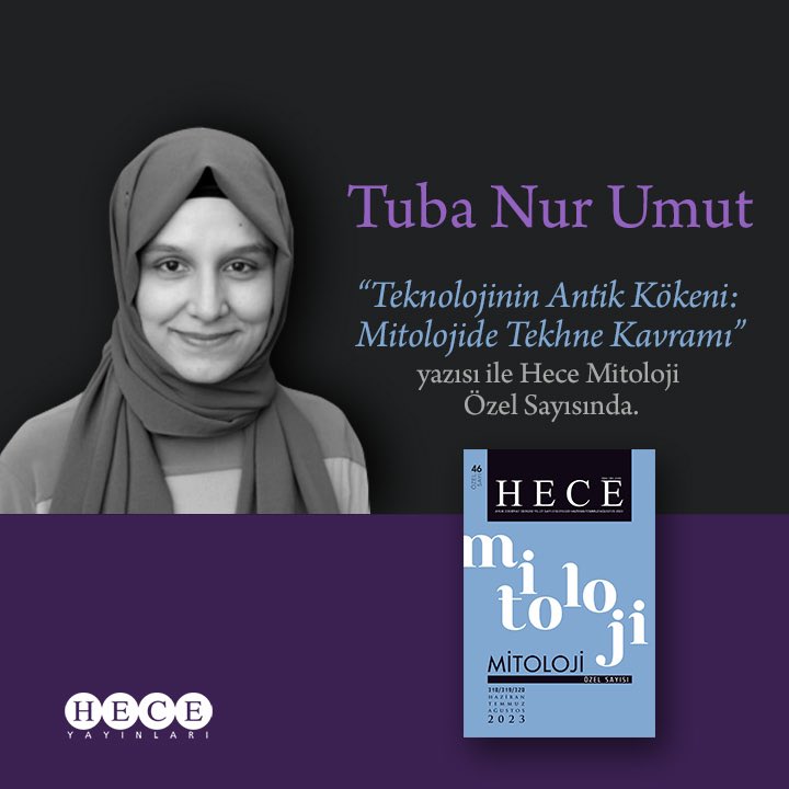 ✍️ Tuba Nur Umut yazdı.
🔶 “Teknolojinin Antik Kökeni: Mitolojide Tekhne Kavramı”
📌Hece Mitoloji’de