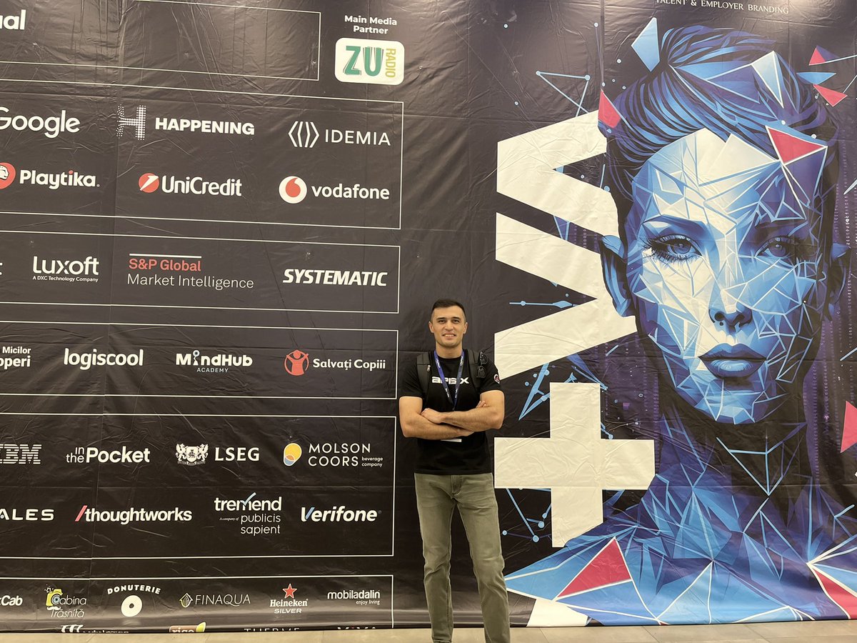 BoburUmurzokov's tweet image. The first day at @DevTalksRo in Bucharest.

#conferences #apacheapisix
