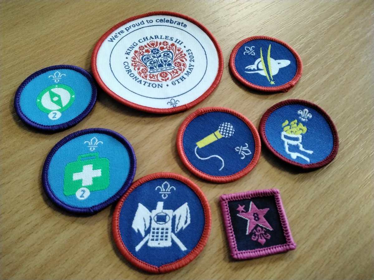Someone has been busy! Huge congratulations to one of our students who has achieved all of these Scouts badges this past year. #widerachievement @ScoutsScotland