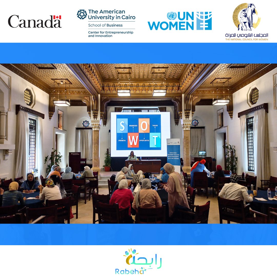 auccei's tweet photo. Thanks to Dr. Nevine Nakhla for the engaging workshop on problem-solving, decision-making, planning, and communication for our Rabeha participants! This workshop developed essential skills for success in both personal and professional lives.

For more info: ceiwee@aucegypt.edu https://t.co/3GIpG3vWNJ