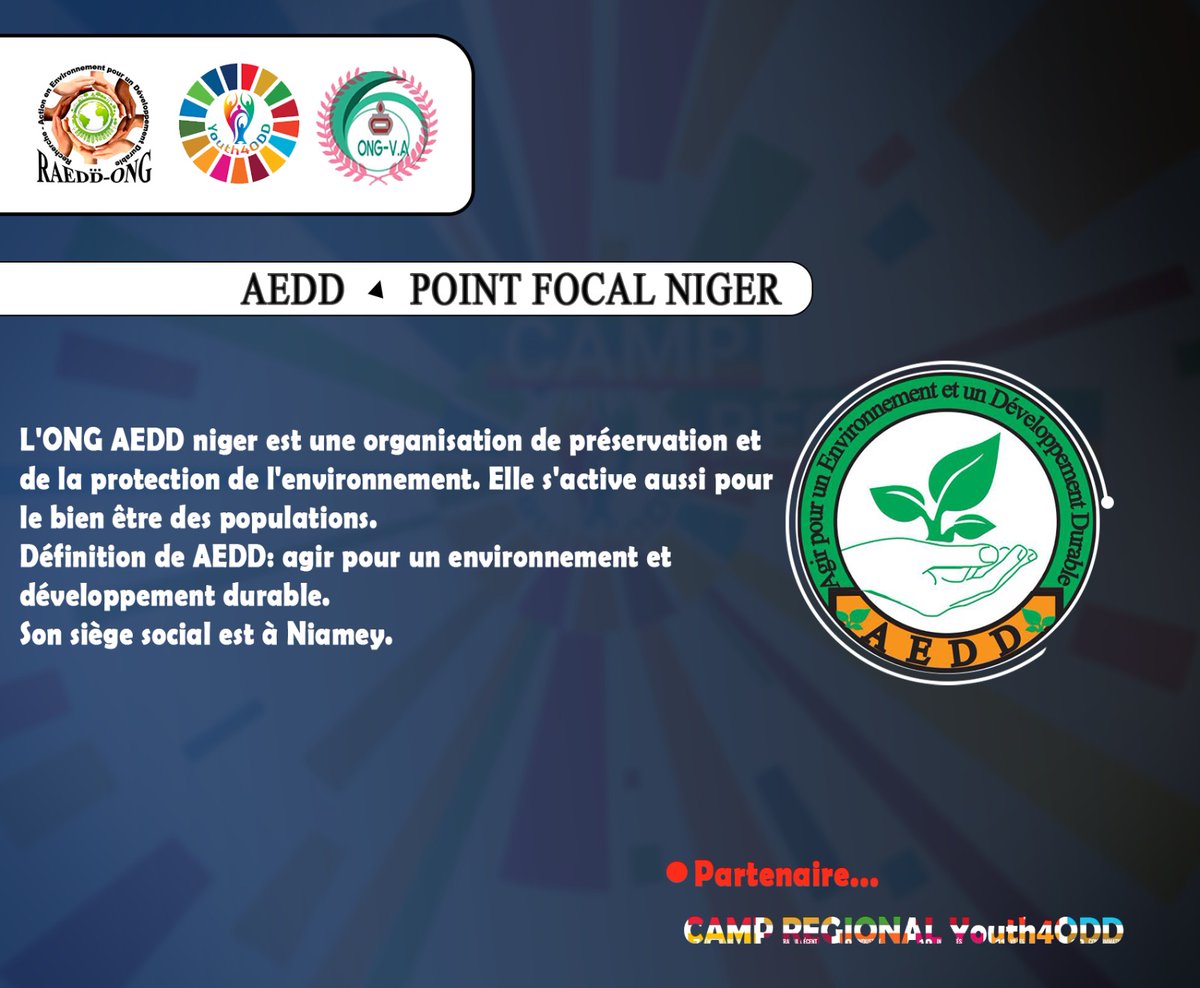 RaeddOng's tweet photo. 📢 AGIR POUR UN ENVIRONNEMENT ET UN DÉVELOPPEMENT DURABLE
L'AEDD prête main forte au #CRY4ODD
Protéger l'environnement est de plus en plus un défit majeur à relever pour mieux vivre sur terre à cause de plusieurs menaces qui planent sur terre.
👇 https://t.co/7GvF3cdyr4