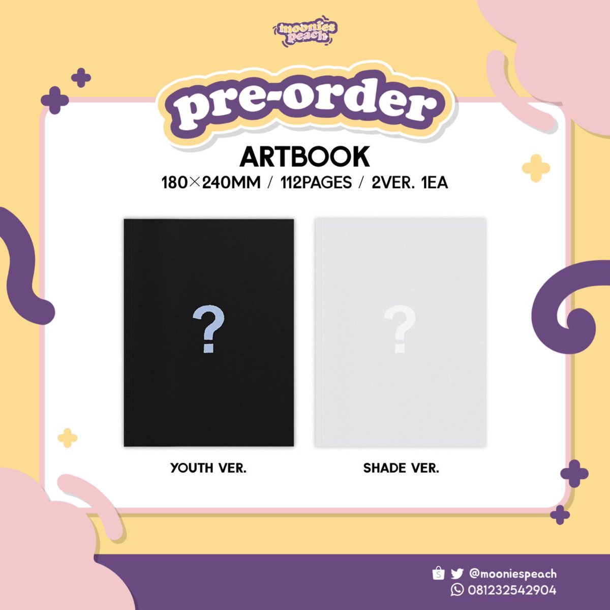 mooniespeach's tweet photo. ๐ฎ๐ฉ #preorder_mp
PO ZB1 ZEROBASEONE 1st MINI ALBUM โYOUTH IN THE SHADEโ @mooniespeach
โข
๐ฏ๏ธ KTOWN4U 220K / DP 140K
๐ฏ๏ธ MAKESTAR WITHMUU APPLE MUSIC SOUNDWAVE EVERLINE 280K / DP 180K
โข
โ Inc. EMS & Tax
โ GO LINE
โ Order -> https://t.co/yspeeLvlCj
๐Malang, Jawa Timur https://t.co/tJUJPpanGk