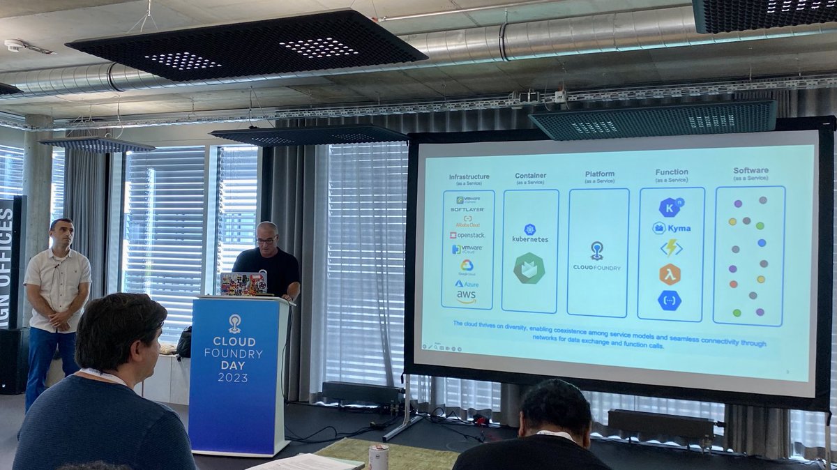_Gstack's tweet photo. The β¦@cloudfoundryβ© ecosystem from SAP point of view, as a starter for the #CFday conference, combining mature and emergent technologies https://t.co/NIsKGVYZTx