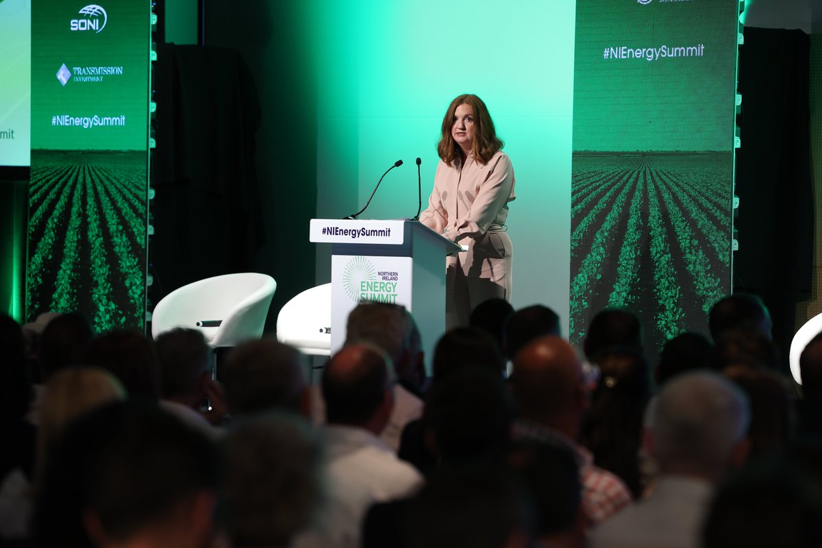 CASE_NIreland's tweet photo. .@HeadNICS tells #NIEnergySummit delegates: "The time for talking has passed. Now, we need to get on with the hard work - it's what we're good at. We all must step up." #energytransition https://t.co/phKETX83R5