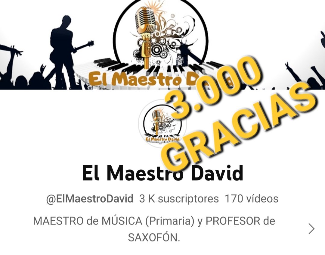 ElMaestroDavid2's tweet photo. El Canal CRECE

🥰🥰
Ya somos 3.000
🥰🥰

https://t.co/awFLtaHln6

#claustrovirtual #YouTube
#educación https://t.co/xrcH9drvHs