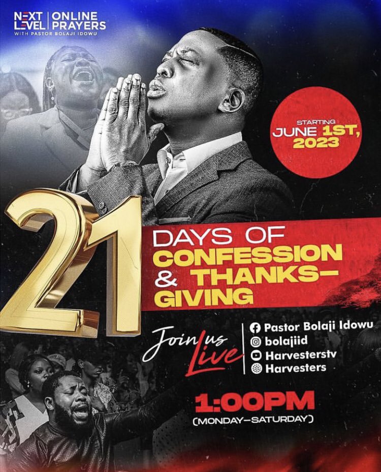 UncleGeeOfZion's tweet photo. Hallelujah!!!
#NLPWithPastorBolaji 
#1PmPrayers #Finale https://t.co/eG2RL1OcYm
