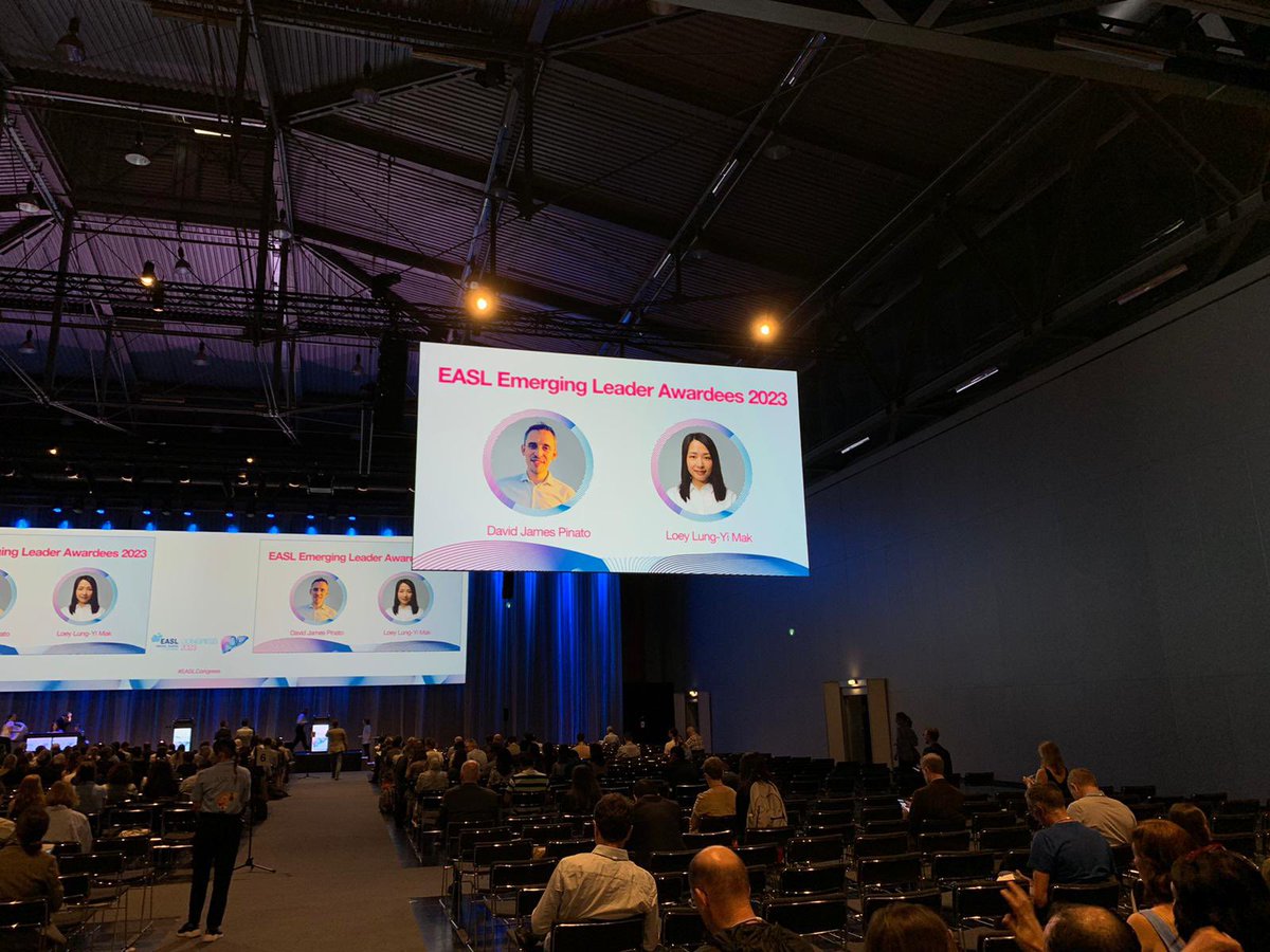 EASL Emerging Leader Awardees @EASLnews @EASLedu @DJPinato #EASLCongress