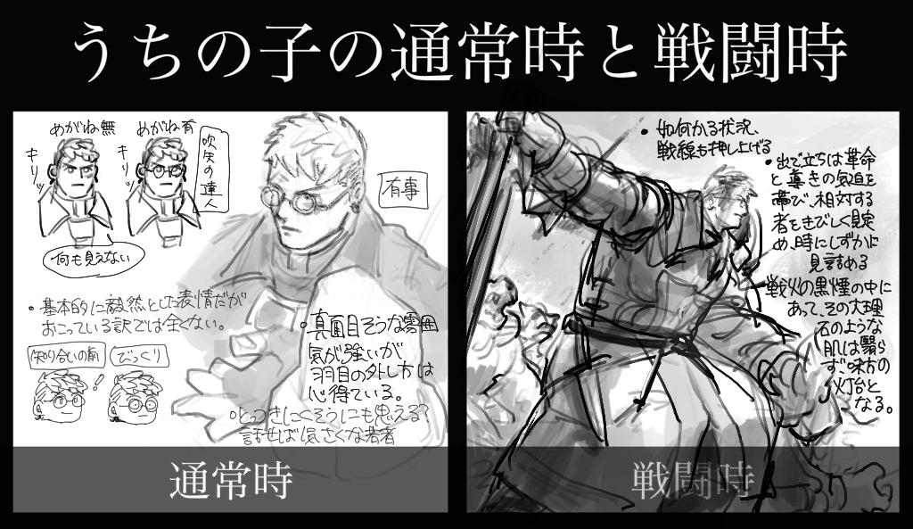 フォロワーの作ったやつやった!借りました〜ありがとう🙏
本来顔を描くんだろうけど色々整理してたらカメラ引き気味で備考だらけになっちゃったが楽しかった 
