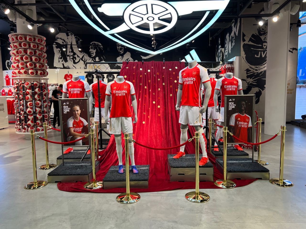 Arsenal clothing store new arrivals