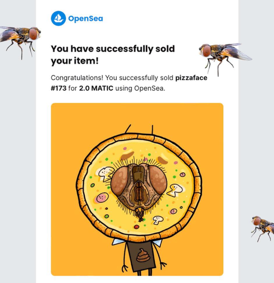 TheBlueSkyNFT's tweet image. Our Happy Client 😊 with Amazing Crazy Pizza 🍕 NFT's collection.
@AtelierThotra 

opensea.io/collection/tak…
and join us on Discord:
discord.gg/s3gQUTpACc
.
.
.
.
#pizza #takeawaypizza #NFT #NFTartist #NFTCollection #wildlife #NFTProject #biodiversity #wildlife  #EthereumNFTs…