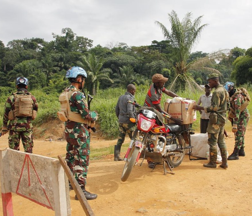 20/6/2023

🇮🇩🇬🇹🇨🇦 peacekeepers and 🇨🇩 soldiers working together in Ituri Province, DR Congo

#MONUSCO 🇺🇳

📸Indo RDB