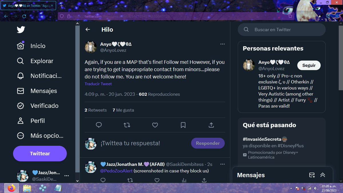 Dembitess_Blu's tweet photo. @PedoZooAlert look what they retweeted almost recently https://t.co/dZdCu5O3gf