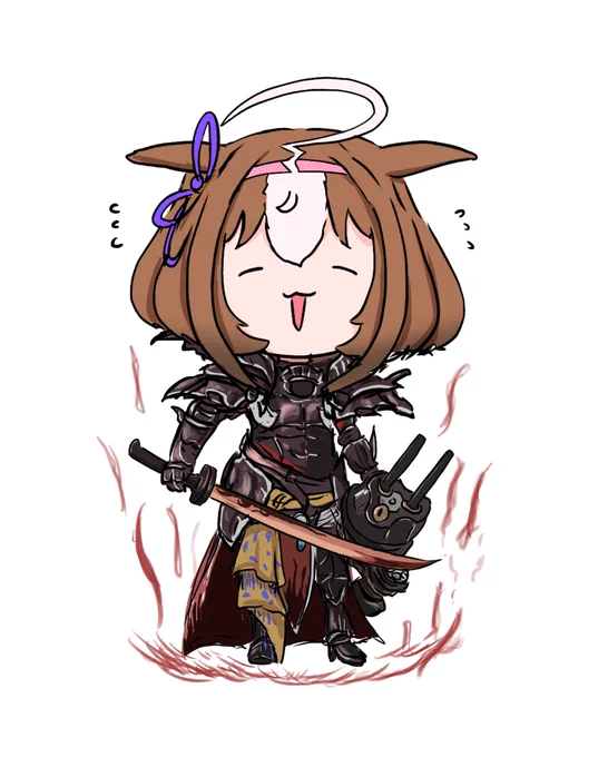 では、こちらはズッ友(一方的)で全てを薙ぎ払います  ω
