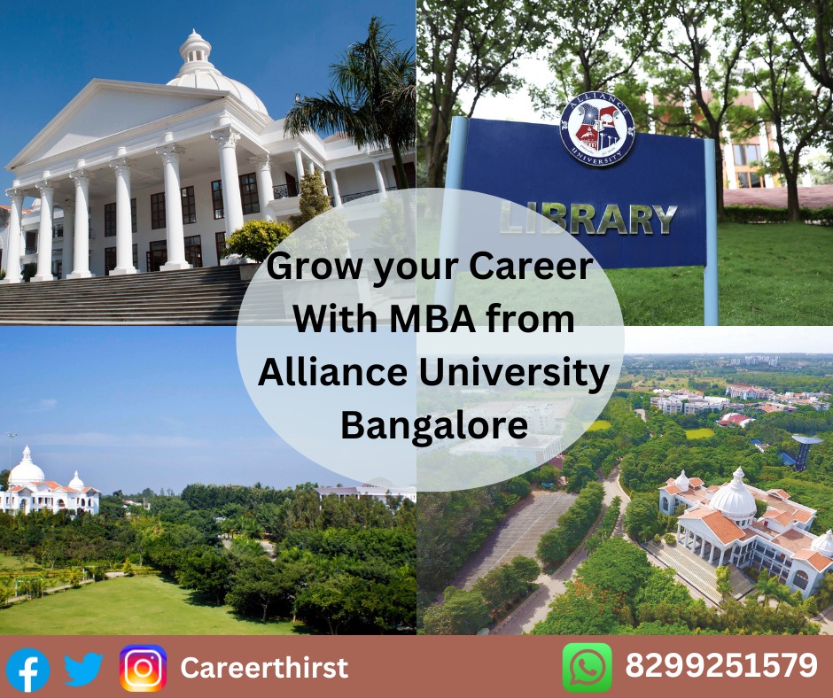 careerthirst's tweet photo. Alliance University is among the top BSchools of Karnataka which is located in startup capital of India i.e. Bangalore. It is known for its placement records as the average package is around 9 to 10 Lakhs per year.
#allianceuniversity #bangalorecolleges #bangalorecolleges . https://t.co/XIvzM4OimO