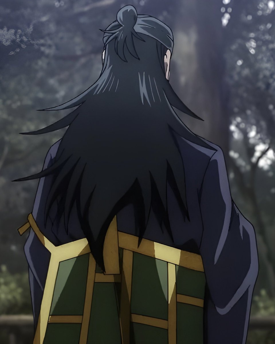 'Peak character design' and its just a man with long black hair