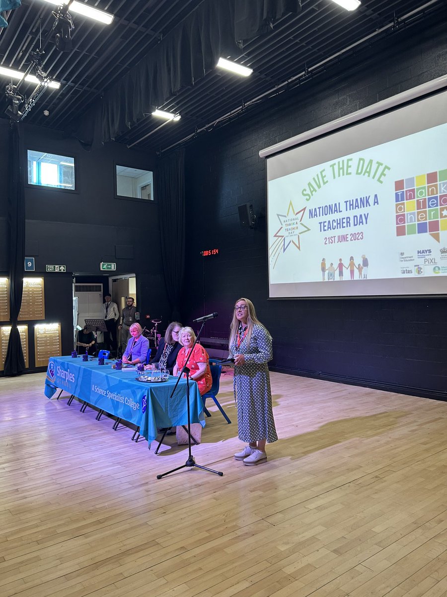 Sharples School tweet media