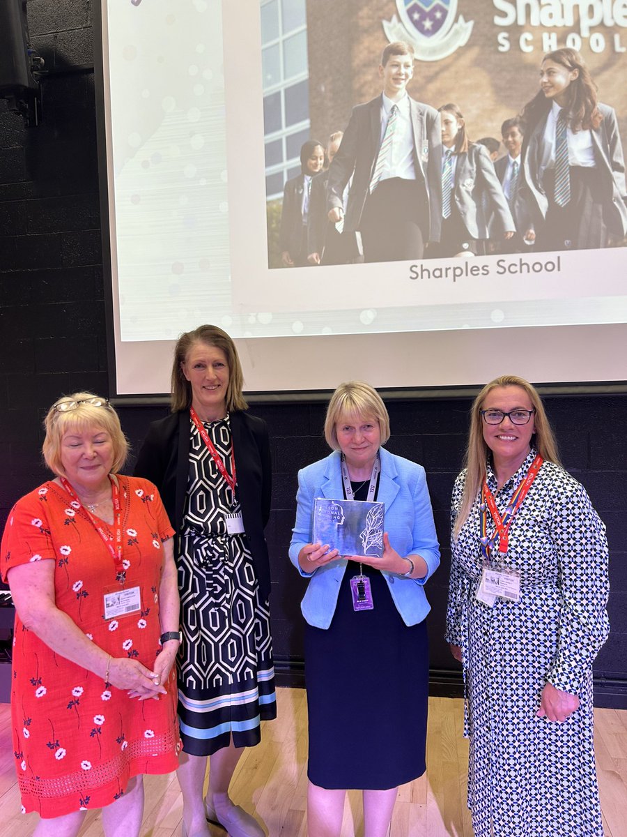 Sharples School tweet media