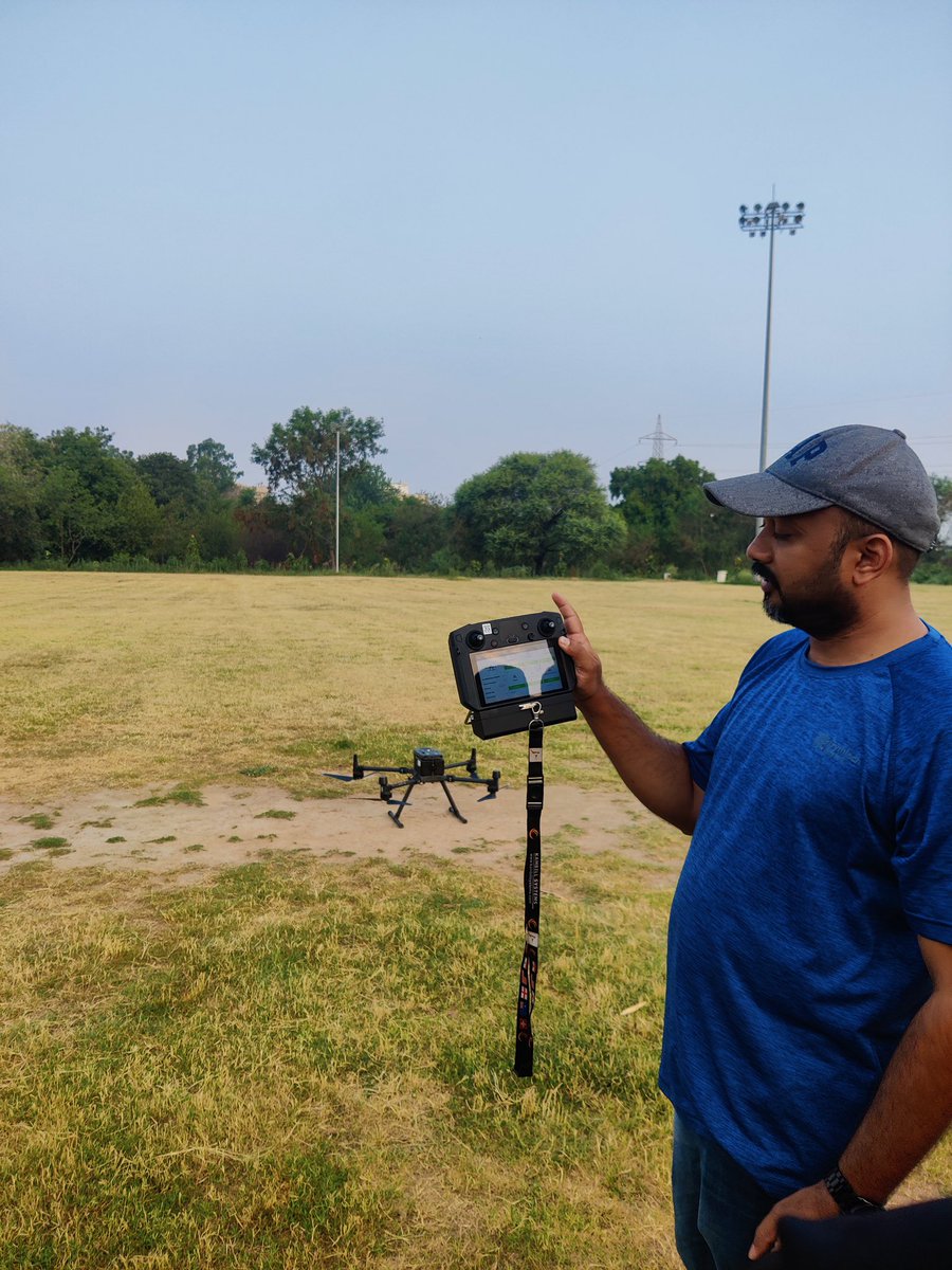 kaushal1828's tweet photo. "Exciting day at @IiserMohali ! Witnessing the cutting-edge technology of our drone equipped with RGB Lidar and Thermal sensors in action, thanks to the brilliant trial conducted by Dr. Yunus Ali Pulpadan. The future of GEOM research is taking flight! 🚁✨ #remotesensing #GEOMLab https://t.co/LQEwZzY5dB