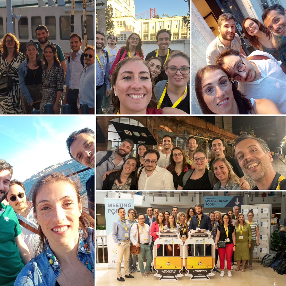 #sesam2023 is not only about #science! #networking is crucial to think about new #ideas and start #collaborations. #italiansatsesam <a href="/MaraCoduri/">Mara Coduri</a> <a href="/andrea_cala90/">Andrea Calandrino</a> <a href="/GiuliaMormando/">Giulia Mormando</a> #SimAv #Simularti #HealthcareSimulation #medicalSimulation
