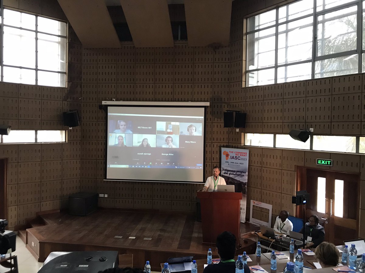 The 2nd part of the panel ‘Energy as a commons’ chaired by <a href="/ThomasBauwens1/">Thomas Bauwens</a> has just kicked off. Looking forward to hearing from other speakers after an inspiring 1st session!
#IASC2023 #CommonsWeWant #energycommons