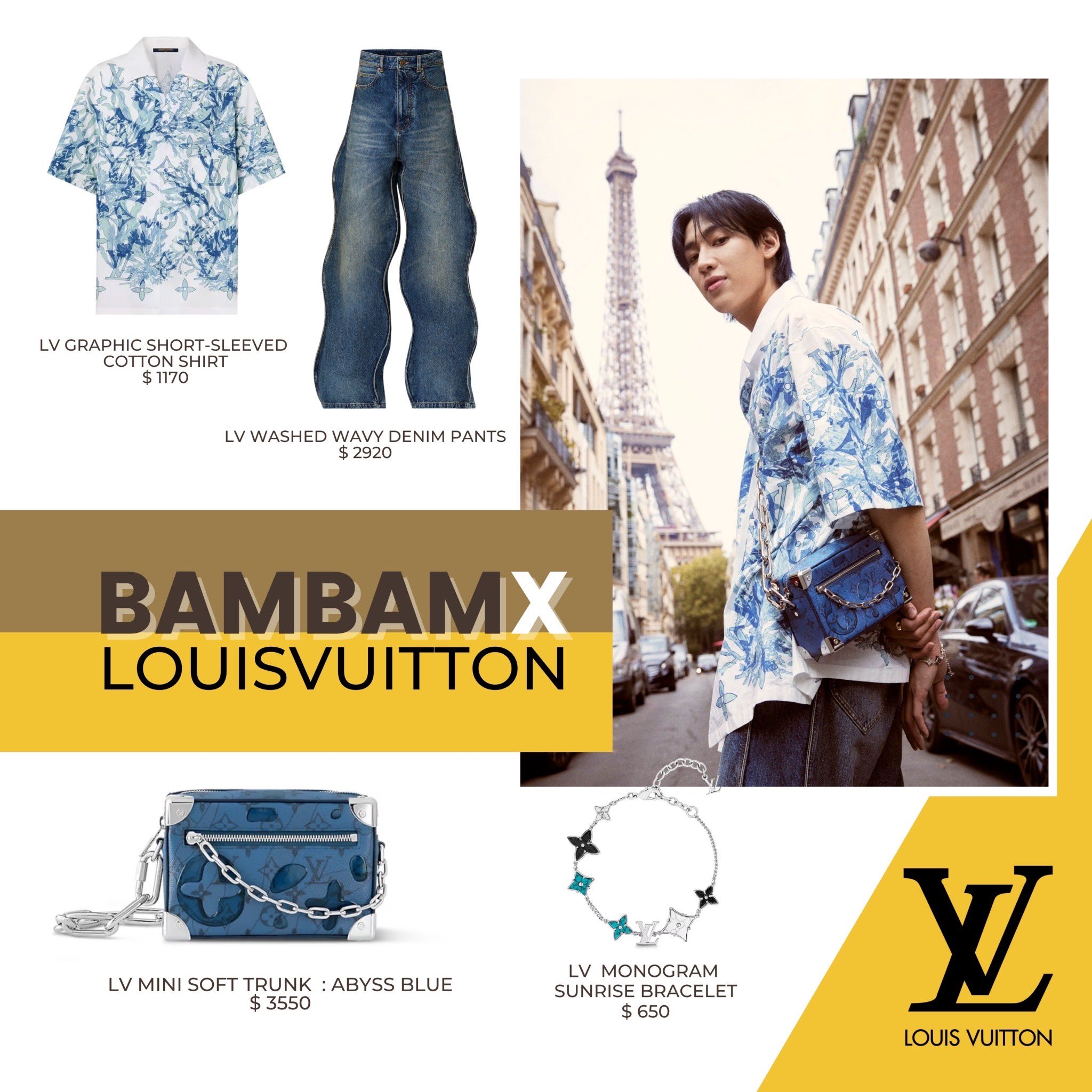 Ⓜ️ɪɴ 🛸 on X: BamBam x LouisVuitton truly compliment each other  #BamBamxLouisVuitton #BamBam #LouisVuitton #LVMenSS24   / X
