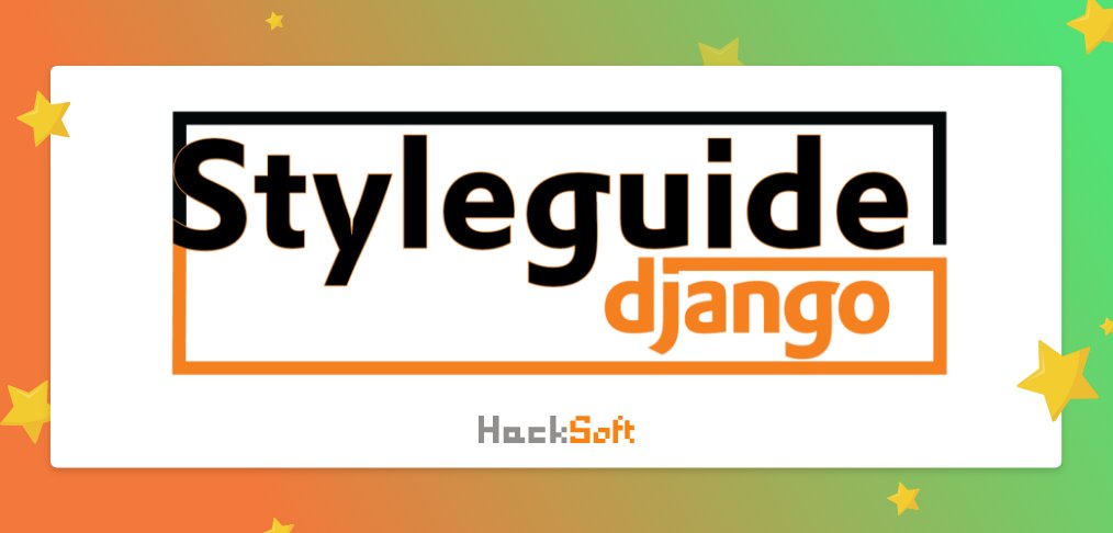 HackSoft’s Django Styleguide is one of the ways we support the Django community and share our gained Django knowledge.

The styleguide is a document, outlying best practices for using the framework. 📃

When it comes to the Django Styleguide, there are 3 general ways of using it: