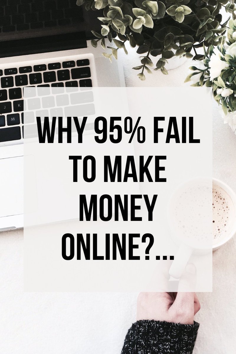 #makemoneyoline  #freelance 

💰 Why 95% FAIL To Make Money Online? 💻

🤔 Ever wonder why so many people struggle to make money online? 

Here's the scoop, folks! 

Let's dive into the reasons behind the notorious failure rate.   #MoneyMatters #OnlineEntrepreneur

THREAD ⬇️