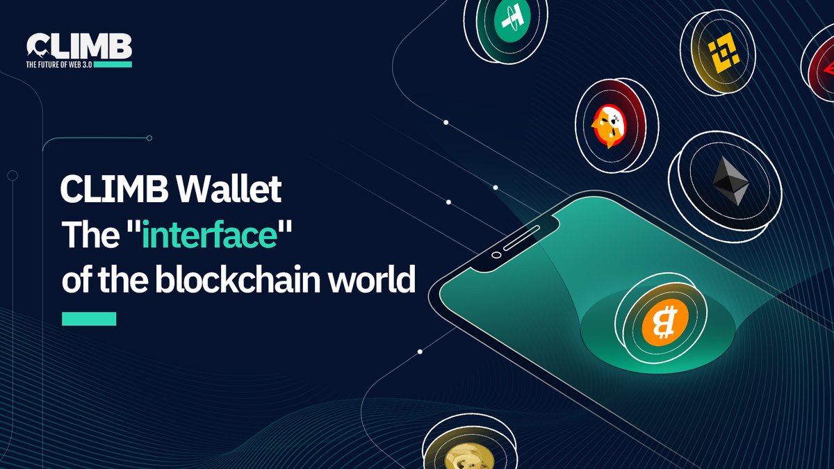 CLIMB_wbe3's tweet photo. 🔑The decentralized wallet created on CLIMB is the user's portal into the #WEB3  world.
🔐Private keys are kept by users and assets are stored on the blockchain to ensure users have full control over their digital assets #DeFi 👤💰 https://t.co/fan1y9ddz0