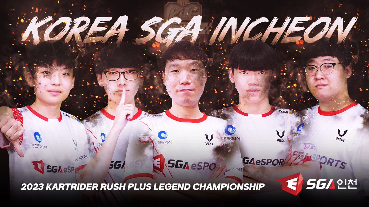 2023 카트라이더 레전드 챔피언십(KLC)에
SGA 인천 선수들이 참여합니다

2023 KLC는 중국 웨이하이시에서
6월 29일부터 7월 2일까지 오프라인으로 진행됩니다.
많은 응원 부탁드립니다.

#인천광역시 #인천테크노파크 #브이엑스 #달컴 #한성대학교한디원
