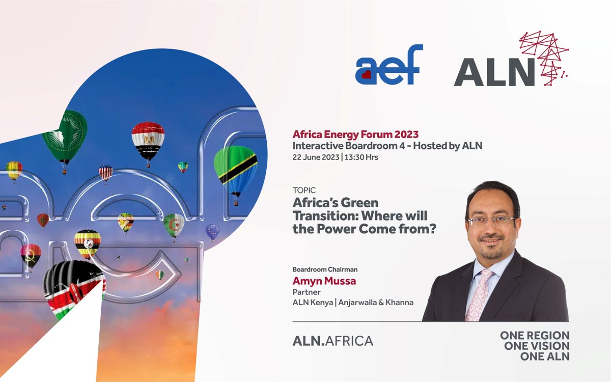 #OneALN #AfricaEnergyForum #EnergyTransition #SustainableEnergy #RenewableEnergy #EnergySector #MiningSector #ALNinsights #energyinfrastructure #energyprojects #future #africa