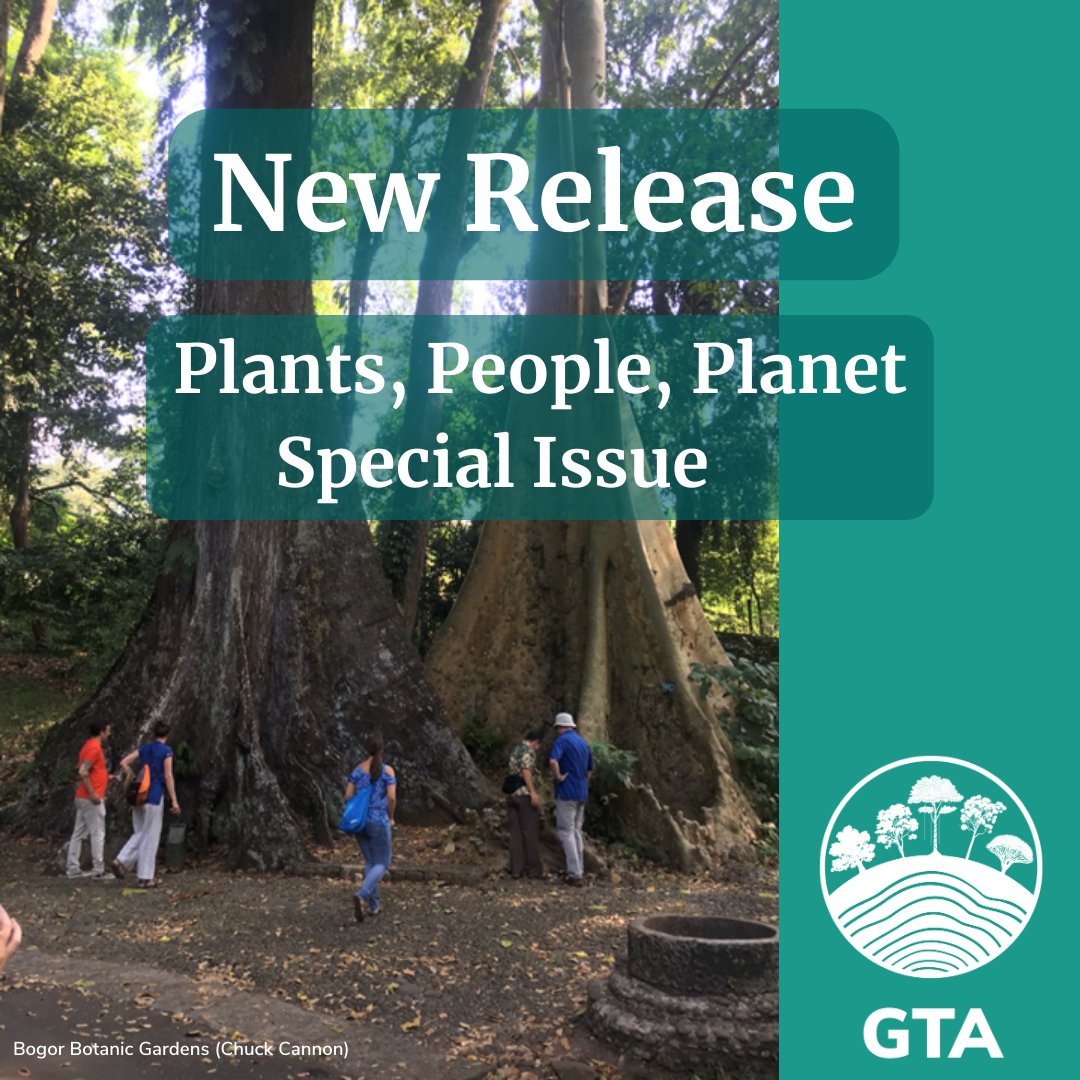 The new Global Tree Assessment <a href="/plantspplplanet/">Plants People Planet 🌱👥🌐</a> special issue is out, containing 13 articles by <a href="/GTA_GTSG/">GlobalTreeAssessment</a> members and partners, providing a multi-faceted view of the impact of the GTA (1/3) 

bgci.org/news-events/pl…