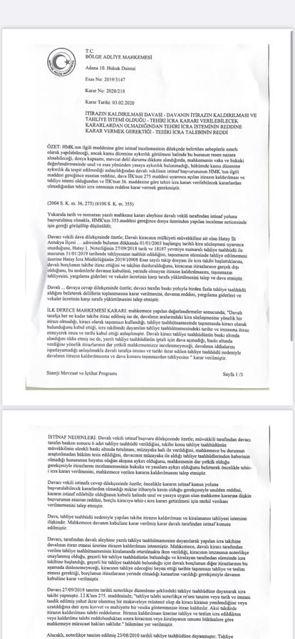 av_cesimparlak's tweet photo. İİK m. 275 maddesi uyarınca tahliye taahhütnamesine istinaden verilmiş itirazın iptali ve tahliye kararları, İİK m. 36'a göre tehiri icra kararı verilebilecek kararlardan değildir.  
     Özetle tahliye kararının istinaf edilmesi, ilk derece hükmünün infazını durdurmayacaktır. 👇 https://t.co/KhifaYi4bh