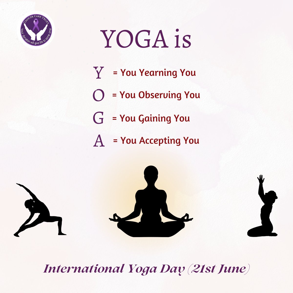 Yoga is a connection you make with your true identity and then connect with God. Yoga is a way to go beyond the limited and realize the unlimited. Wishes you all Happy International Yoga Day. #YogaDay #InternationalYogaDay2023 #healthiswealth #fitness