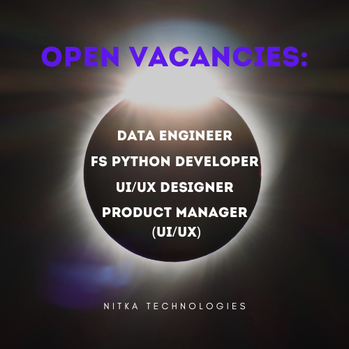 Wednesday Nitka's vacancy list #vacancy #databricks #data #python #uiux #projectmanagement #NitkaTech #job #productdevelopment #designer Follow us: t.me/NitkaTech instagram.com/nitka_tech
