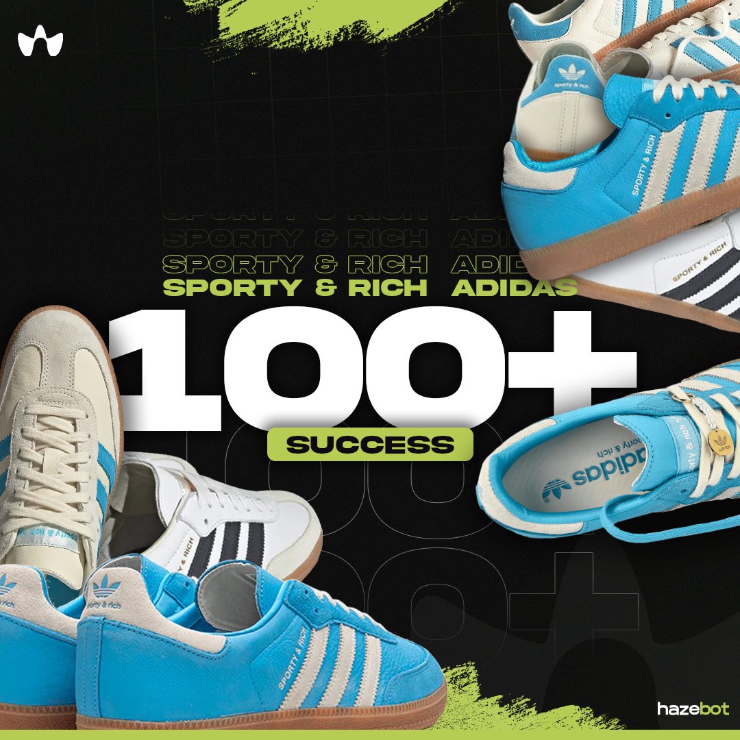 Over 100+ Checkouts with just a few runners 🤑
Haze is cooking Raffles &amp; FCFS 😉  
Want to be part of the Game Changer?🤖👑
whop.com/hazebot