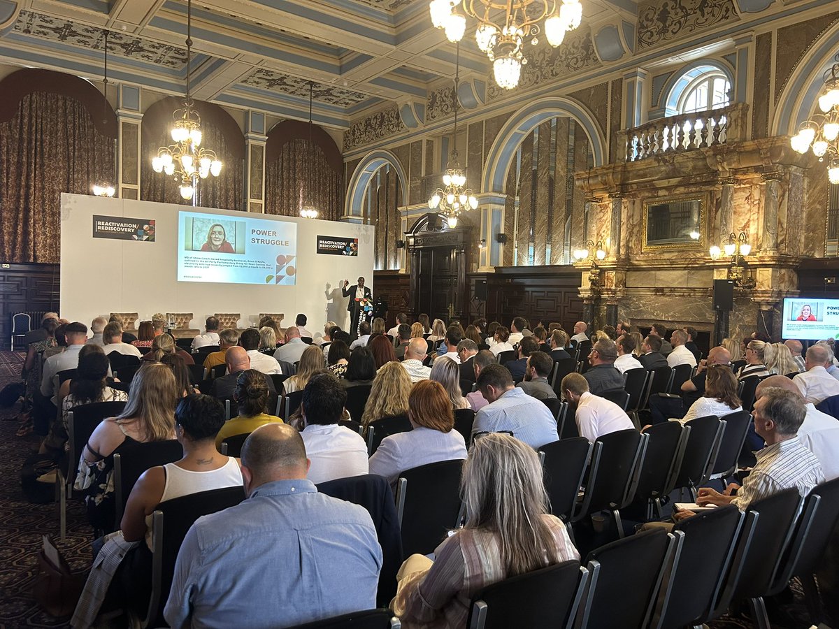 The <a href="/ATCMUK/">ATCM</a> Summer School 2023 Reactivation/Rediscovery is underway. Congratulations to <a href="/Ojay/">Ojay McDonald</a> bringing together a large number of delegates, exhibitors and sponsors. @Nabma_Markets is pleased to support. #MarketsFirst