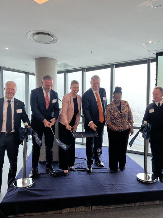 Stort tillykke til @CIP_Copenhagen med det nye Cape Town kontor og partnerskab med Mulilo. Et stærkt eksempel på hvordan danske virksomheder og investorer i partnerskab med lokale aktører kan bidrage til den grønne omstilling i Sydafrika 🌱 #dkpol #dkbiz #dkaid