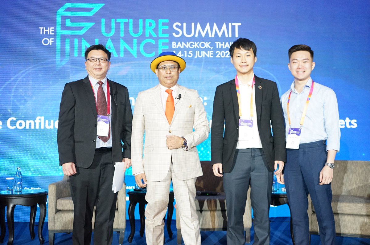 Highlights from our VP of Product, @yingzhongng's panel appearance at last week's @TheAsianBanker Future of Finance Summit 2023 in Bangkok 🇹🇭

Find out how you can be part of the #FutureOfFinance with secure self-custody
technology and instant access to DeFi: