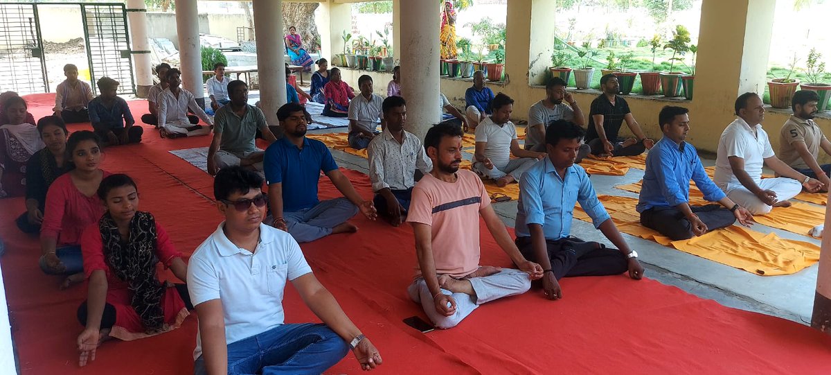 CscPalamu's tweet photo. IDY Palamu
@moayush
@CSCegov_
@CSCSPV_Health 
#CSCPeYoga 
#myyogamypose https://t.co/II9ybBTWn8