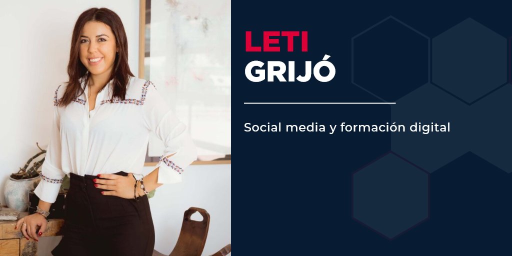 rmcgalicia's tweet photo. Es un lujo tener a @Letigrijo como ponente de #RMC23 💙
Leti es CEO y Socia de Sherpa Campus (Escuela de
Marketing Digital). Especializada en Social Media, formadora digital y consultora digital en yoSEO.
¡Estás a un clic de conseguir tu entrada! 👉🏽 https://t.co/JPgkTRDwa1 https://t.co/hFP6ZGiL9i