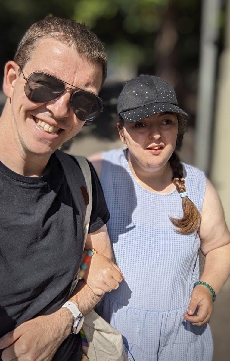 DrAdamJowett's tweet image. As a sibling, I witness the stigma faced by those with learning disabilities, including my sister Chloe. But we don't let it faze us. I'm proud of my sister and proud to be her bro ♥️ #LearningDisabilityWeek #LDWeek #EmbraceDifference