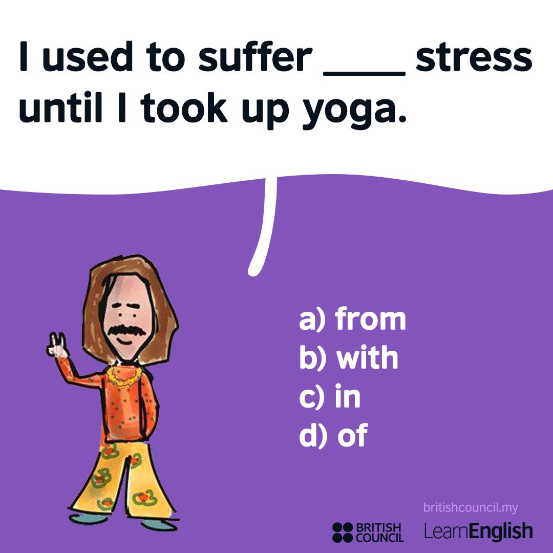 Do you know the answer? 🤔
#yoga #stressfree #YogaDay #InternationalDayofYoga2023 #LearnEnglish #englishquiz #quiz #grammar #learningenglish