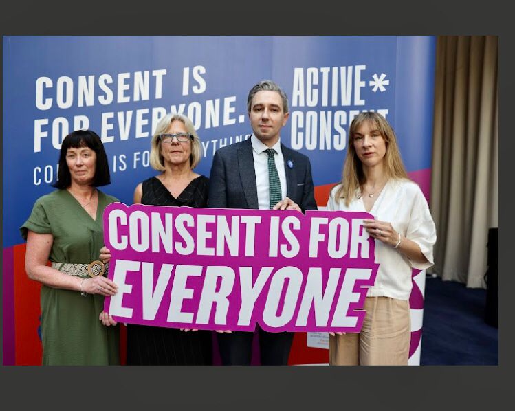 Active Consent Launch at the department of Justice, attended by Inchicore college, NUIG &amp; supported as always by the City of Dublin psych service.  Funding has been secured for the next 5 years &amp; its going international! Well done everyone.