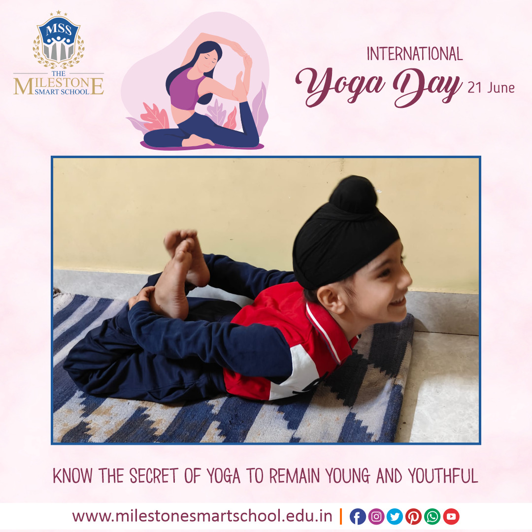 DlfMilestone's tweet photo. Yoga is the perfect way to unite body, mind, and spirit.
#InternationalYogaDay #YogaDay #Yoga
#DLFColony #AmanBagh #BestSchoolNearMe #BestSchoolInPatiala #ICSESchool #Punjab
#TheMilestoneSmartSchool #MSS https://t.co/xs6kA9JVsc
